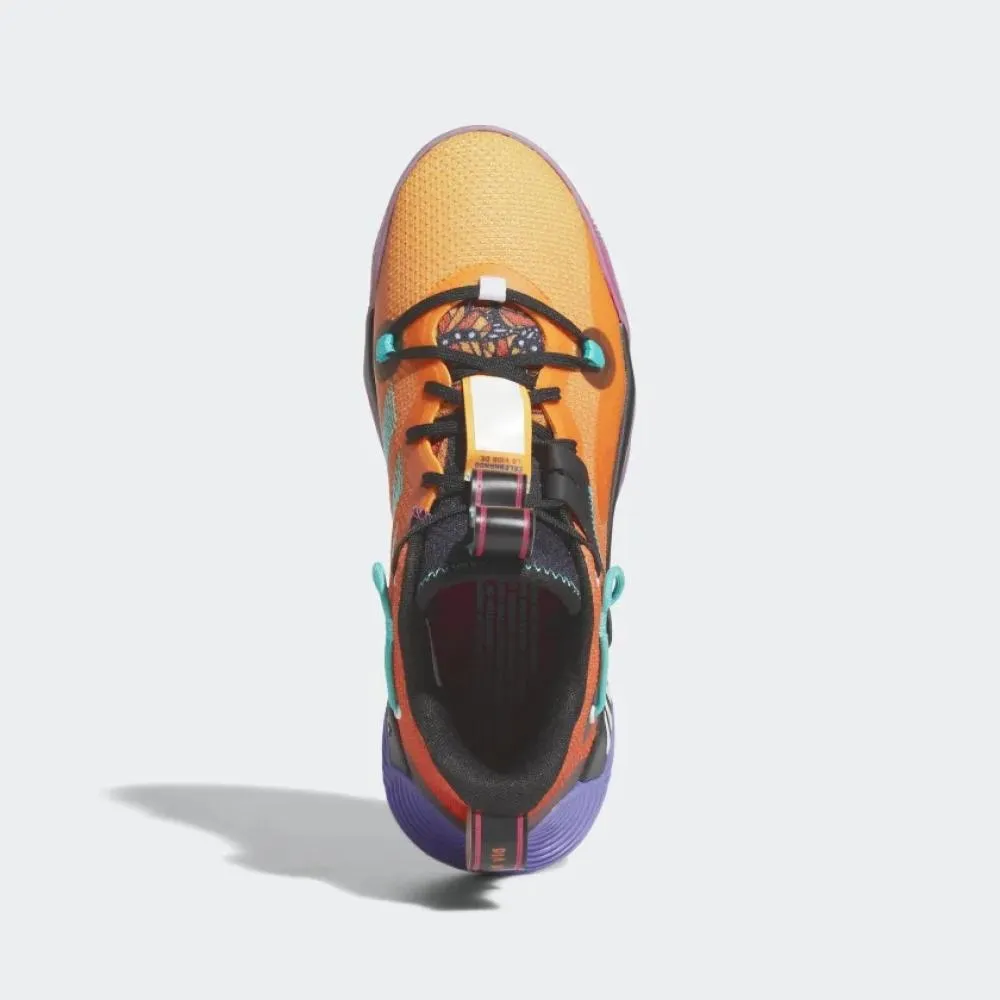 Adidas Harden Stepback 3 Day Of The Dead Sneakers, orange