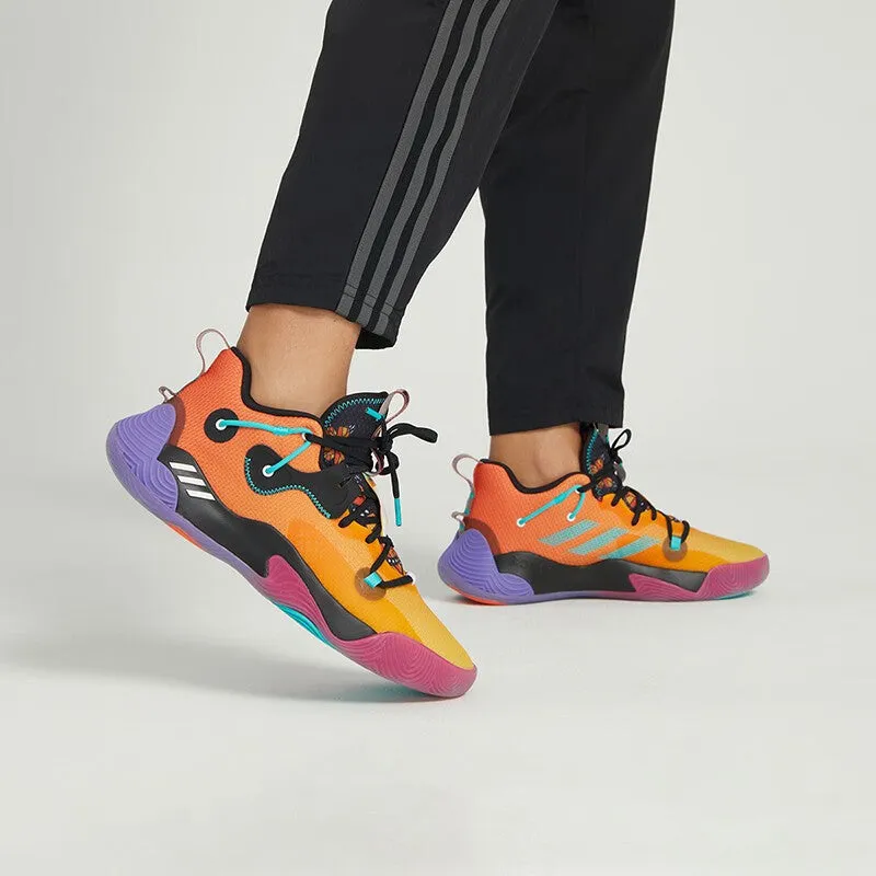 Adidas Harden Stepback 3 Day Of The Dead Sneakers, orange