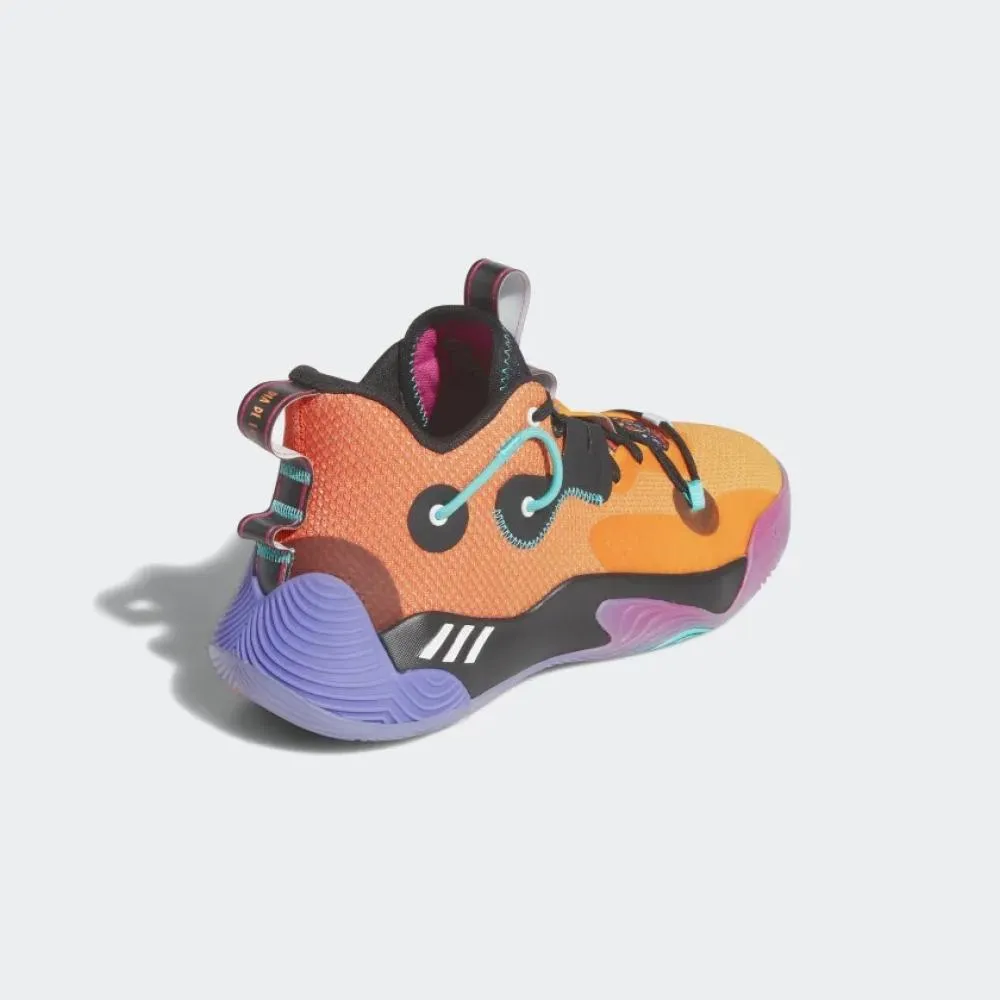 Adidas Harden Stepback 3 Day Of The Dead Sneakers, orange