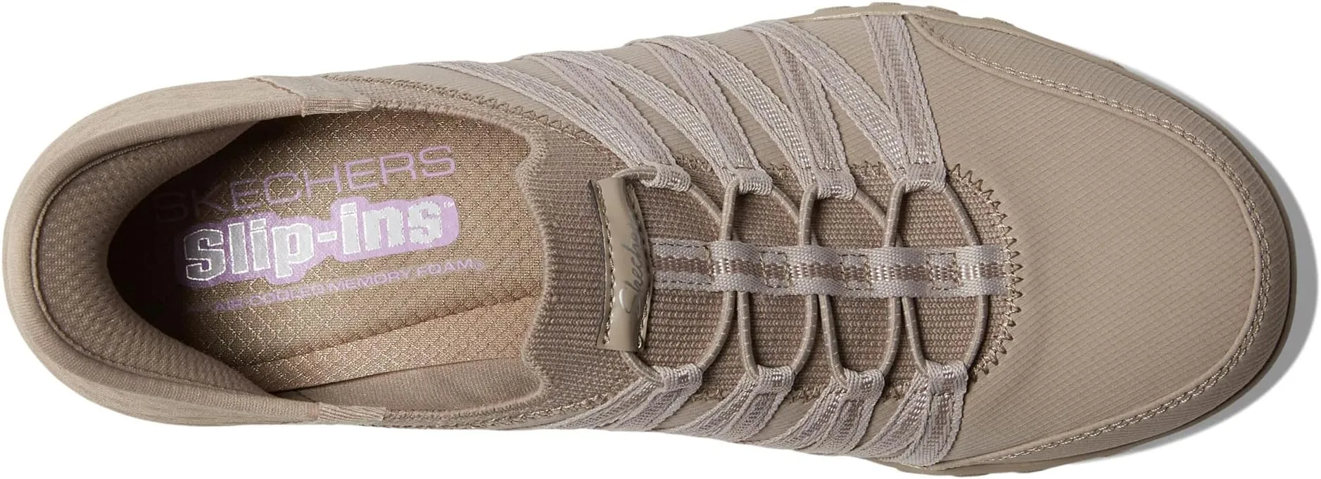 Breathe Easy - Roll With Me Hands Free Slip-Ins SKECHERS Sneakers, taupe