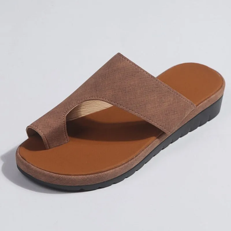 Comfy Platform Flat Soft Orthopedic Sandals