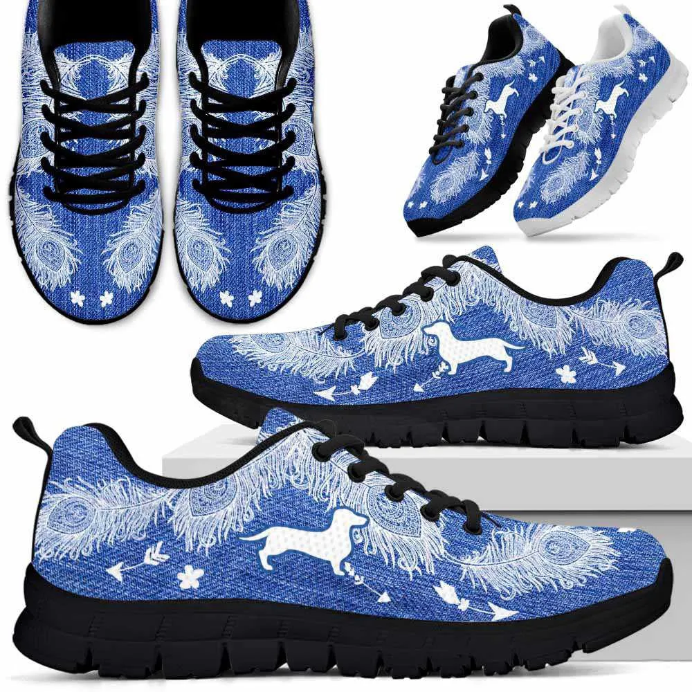 Dachshund Sneaker, Dachshund Dog Lovers Sneakers Running Shoes Gift Women Men, Dachshund Shoes