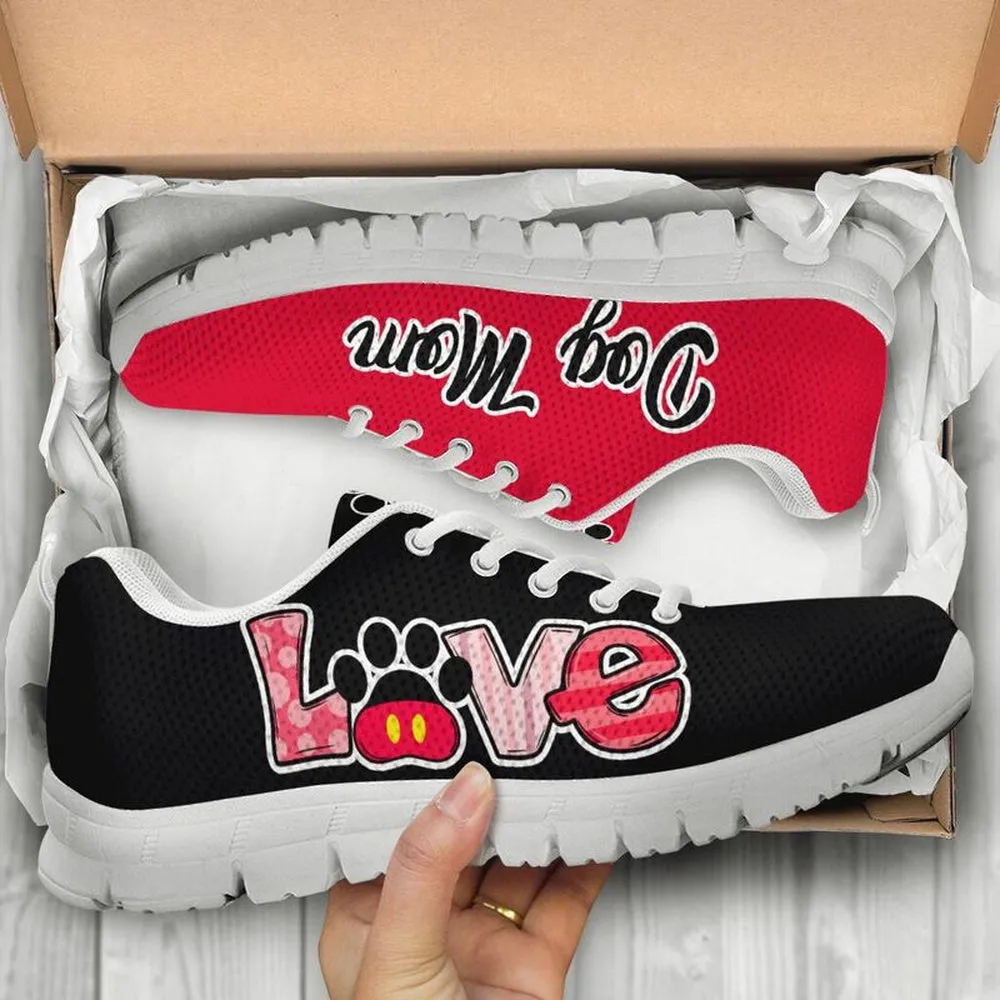 Dog Sneaker, Dog Mom Love M Sneaker Shoes, Dog Shoes