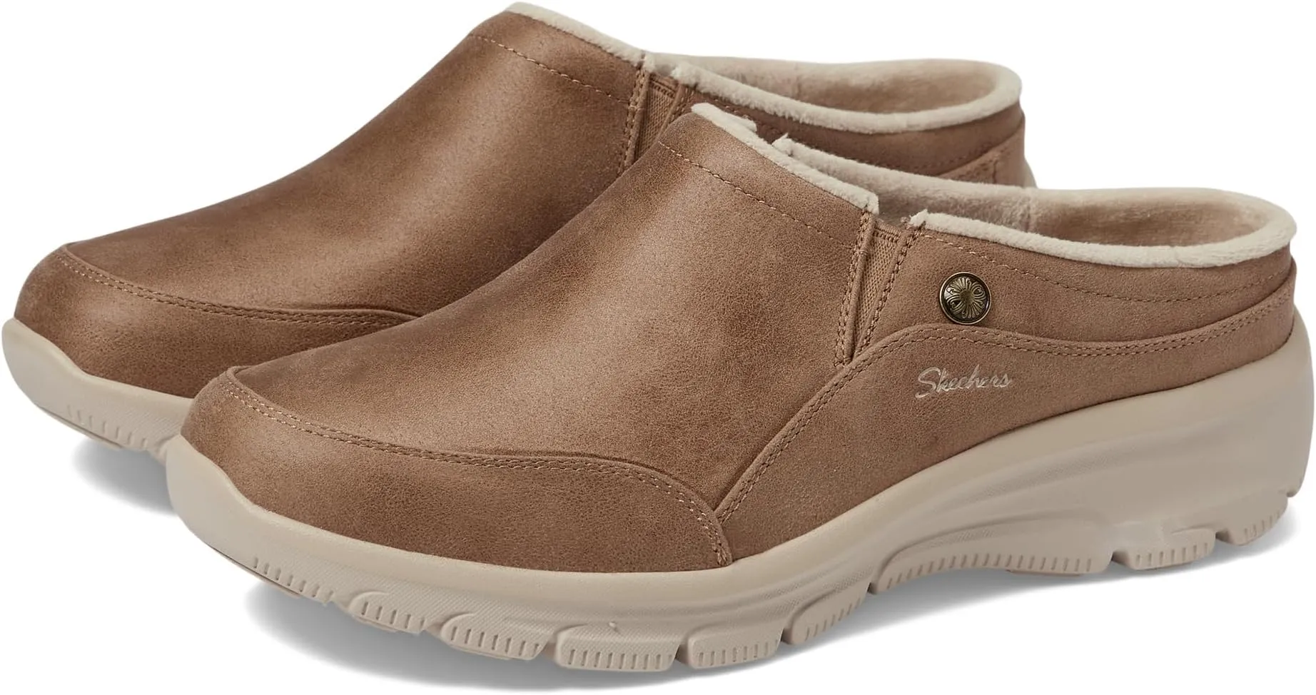 Easy Going Clog - Latte 2 SKECHERS, color Tan