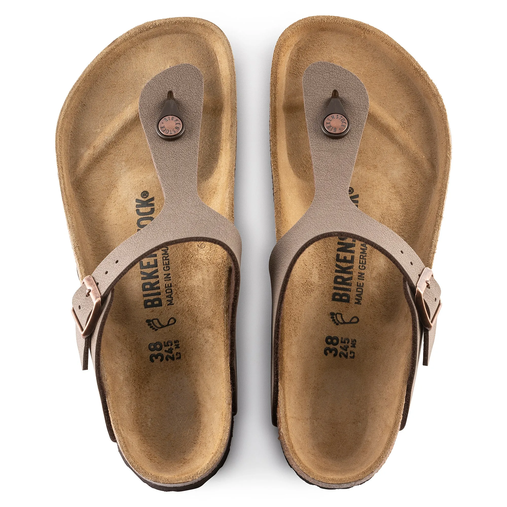 Gizeh Regular Width Regular Footbed Mocha