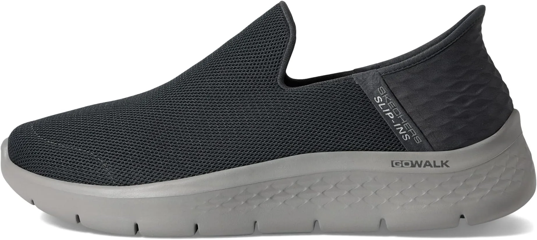 Go Walk Flex No Hands, Hands Free Slip-Ins SKECHERS Performance Sneakers, dark gray