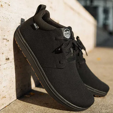 Lems - Chukka Grip Canvas - Blackout - (Unisex)