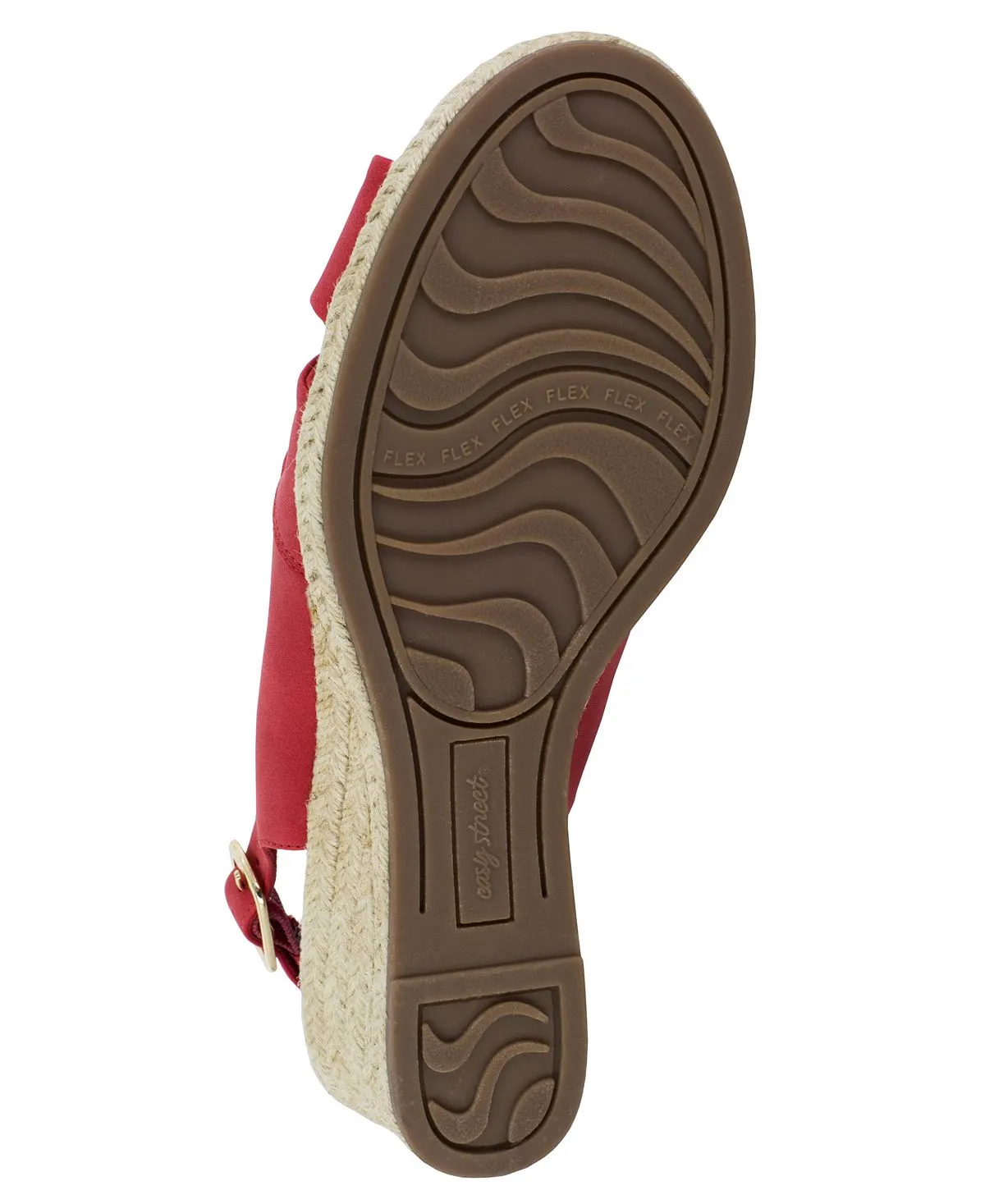 Maureen Slingback Espadrilles Easy Street, Red