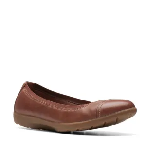 Meadow in Opal Tan Leather by Clarks