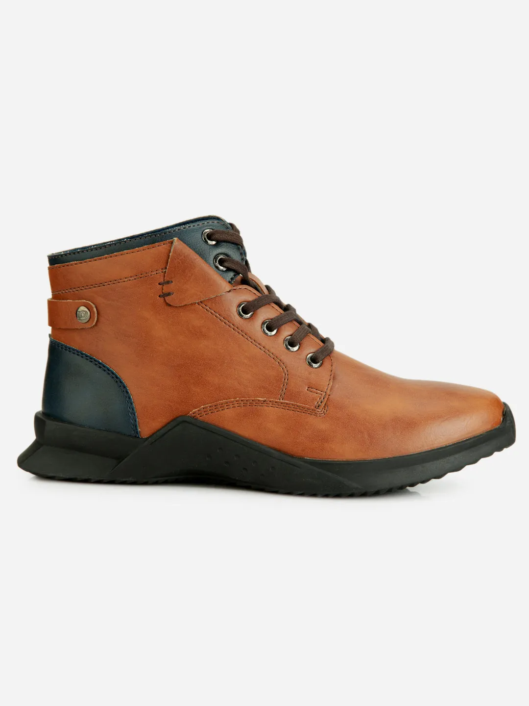 Men's Tan Regular Toe Outdoor Boot (IX1040)