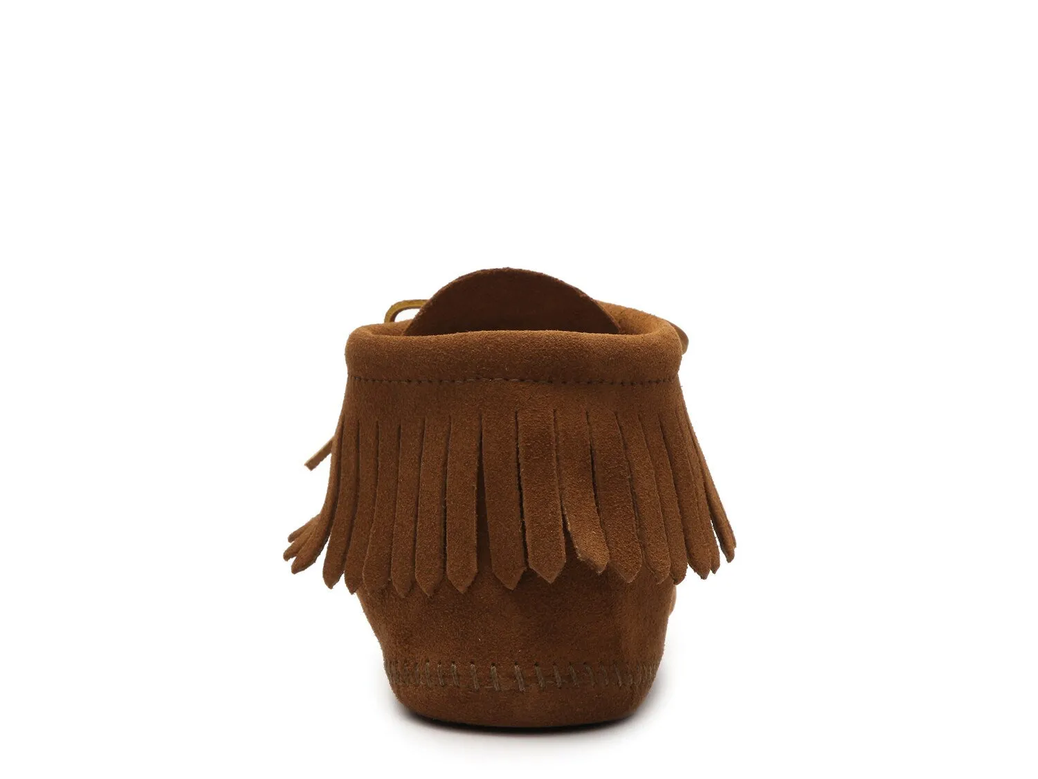 Minnetonka Classic Fringe Moccasins, brown