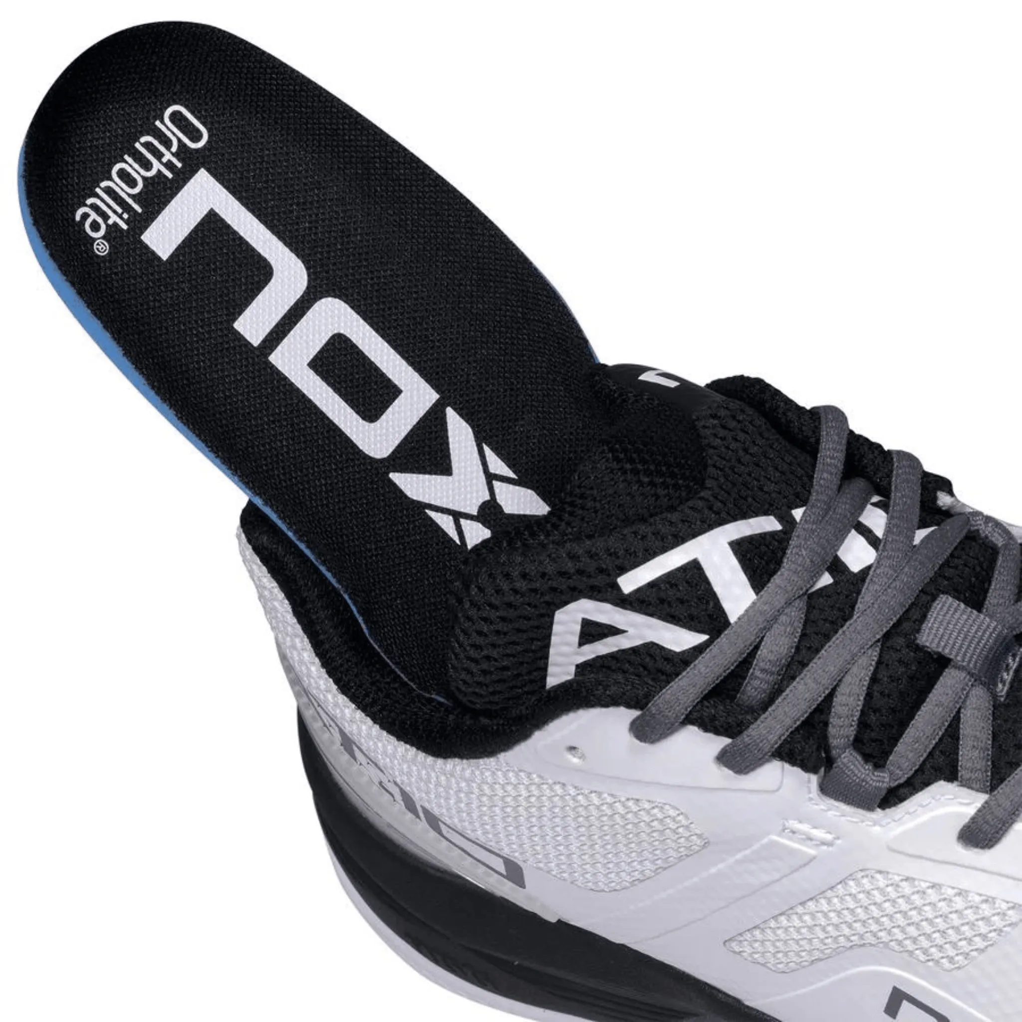 Nox AT10 White/Black Padel Shoes