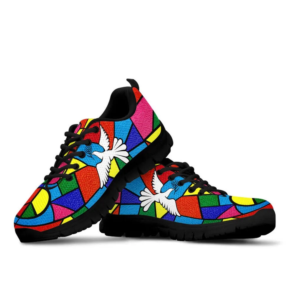 Nurse Sneaker, Nurse Peace Dove Sneakers Shoes, Best Shoes For Nurses