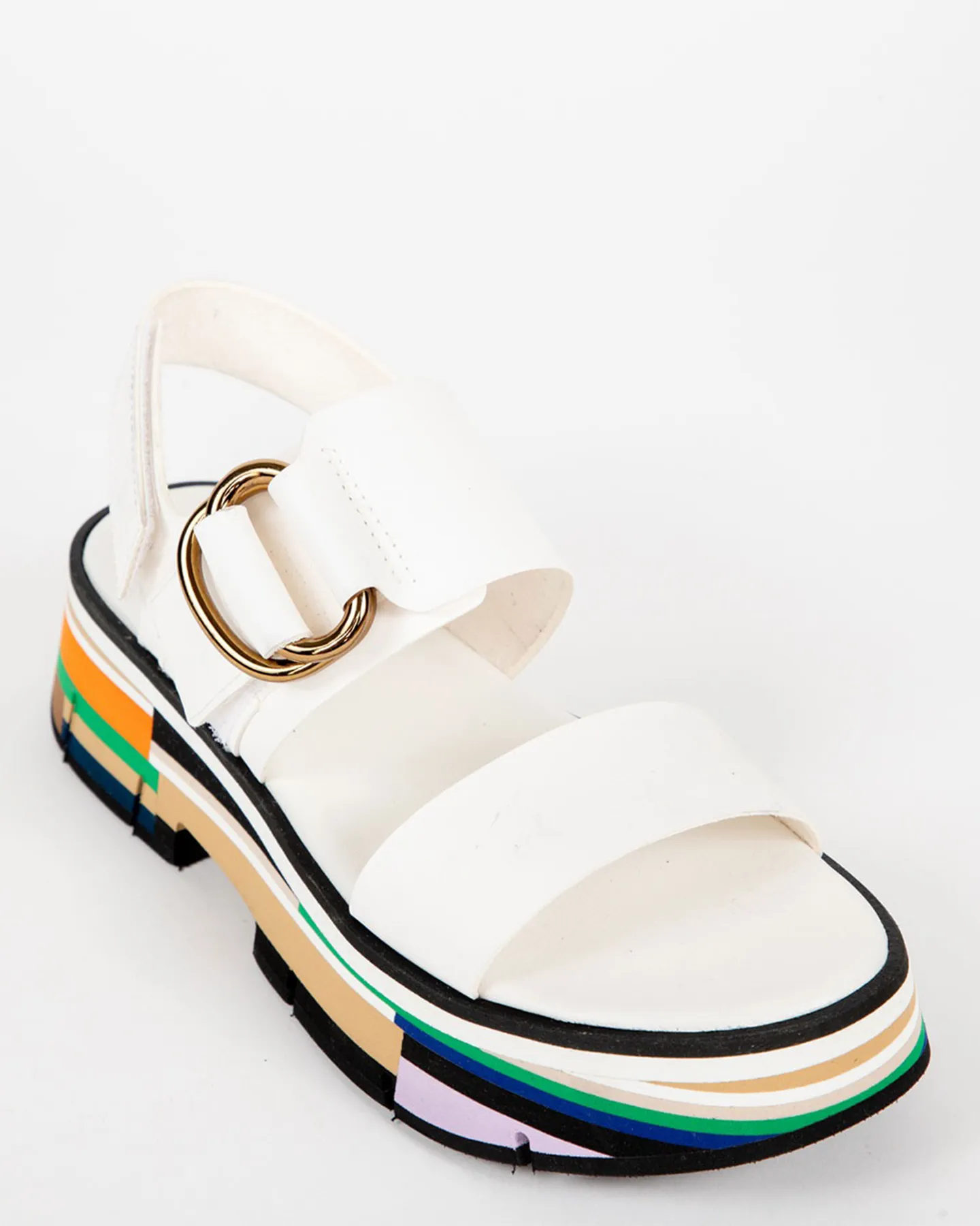 TOSCANO BIANCO SANDAL - MULTI