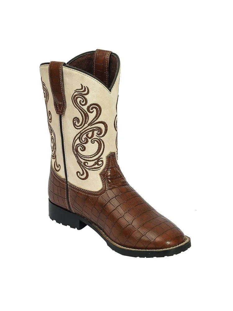 TuffRider Youth Shenandoah Rounded Toe Western Boot