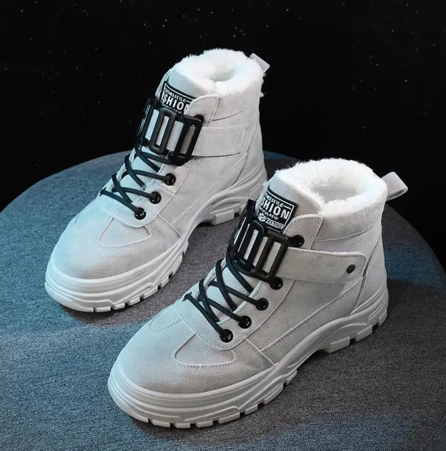 Warming Boots Lace Outdoor Winter