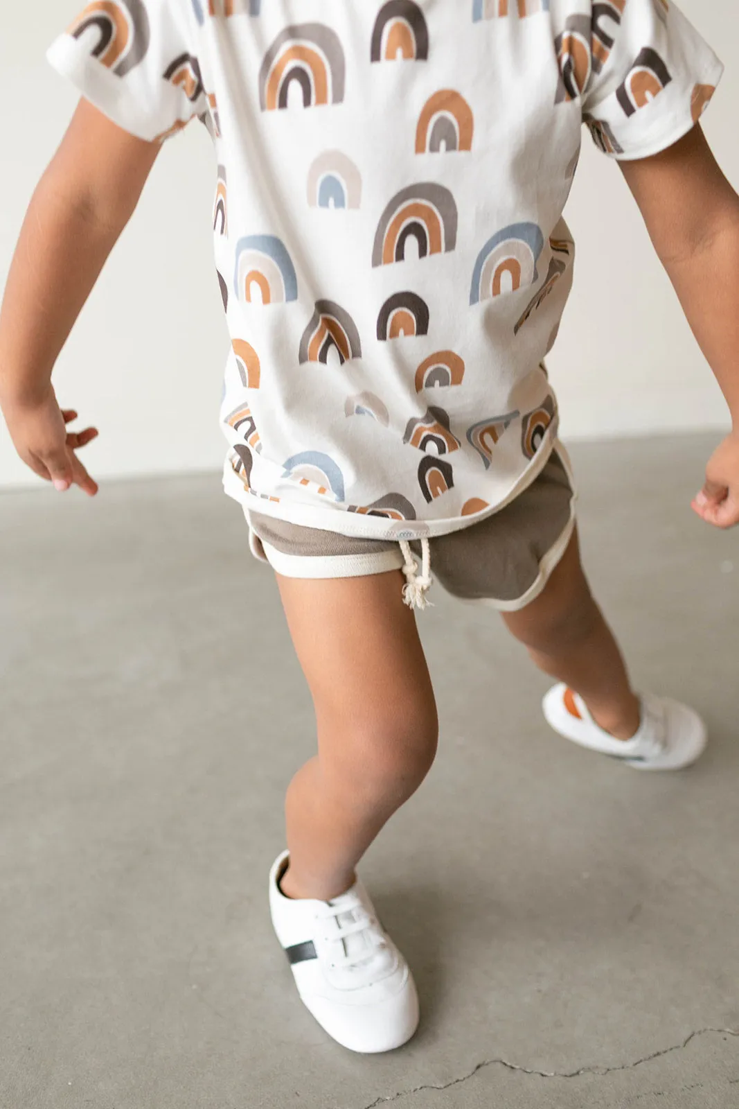 White and Black Love Bug Sneaker